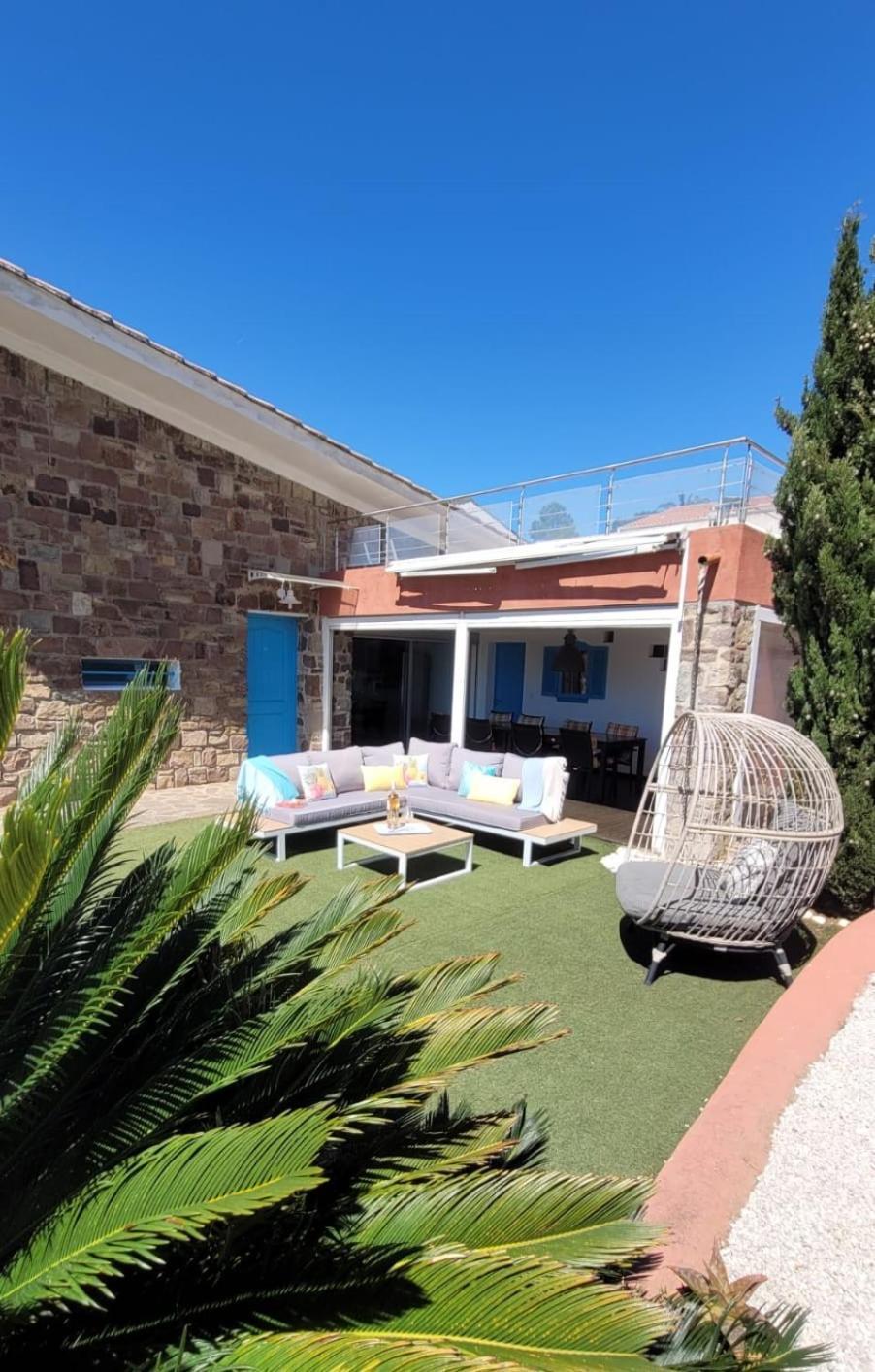 Villa Palm' Issambres 6-7 Personnes, Clim, Avec Piscine, Jardin Et Parking Prives La Garonnette-Plage Экстерьер фото